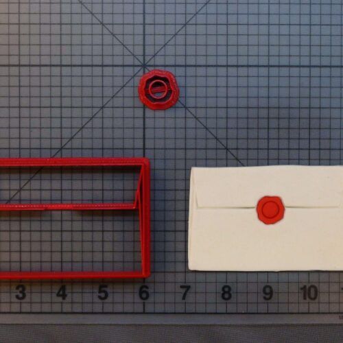 Wax Sealed Envelope 266-A482 Cookie Cutter Set