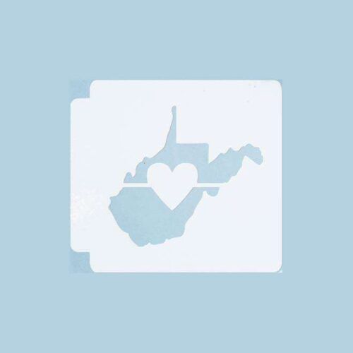 West Virginia State Love 783-A371 Stencil
