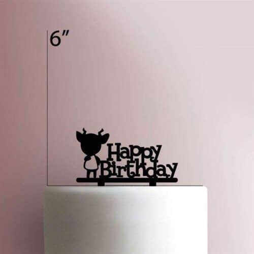 Animal Crossing Happy Birthday Antelope 225-522 Cake Topper