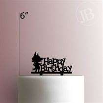 Animal Crossing Happy Birthday Wolf 225-526 Cake Topper