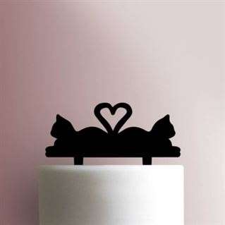 Cat Heart 225-535 Cake Topper