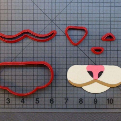 Cat Nose 266-A686 Cookie Cutter Set