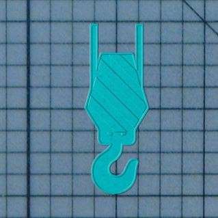 Crane Hook 227-690 Cookie Cutter and Stamp