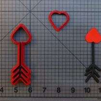 Cupid's Arrow 266-A665 Cookie Cutter Set