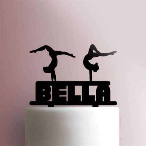 Custom Gymnastics 225-563 Cake Topper