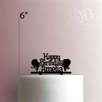 Custom Shimmer and Shine Happy Birthday 225-597 Cake Topper﻿