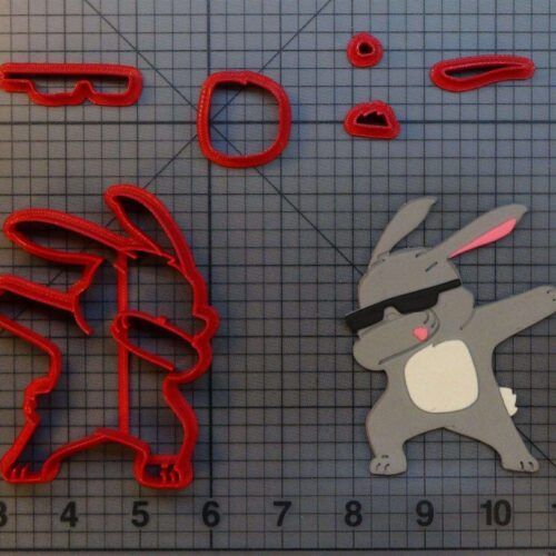 Dabbing Rabbit 266-A704 Cookie Cutter Set