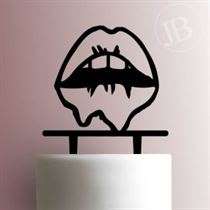 Dripping Lips 225-550 Cake Topper