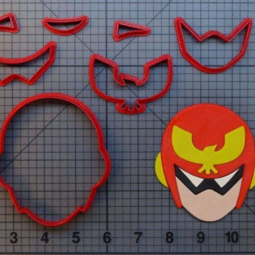 F-Zero - Captain Falcon 266-A592 Cookie Cutter Set