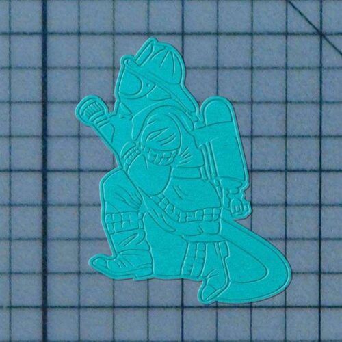 Fire Fighter 227-675 Cookie Cutter and Stamp