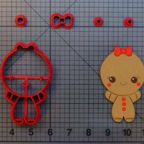 Gingerbread 266-A638 Cookie Cutter Set