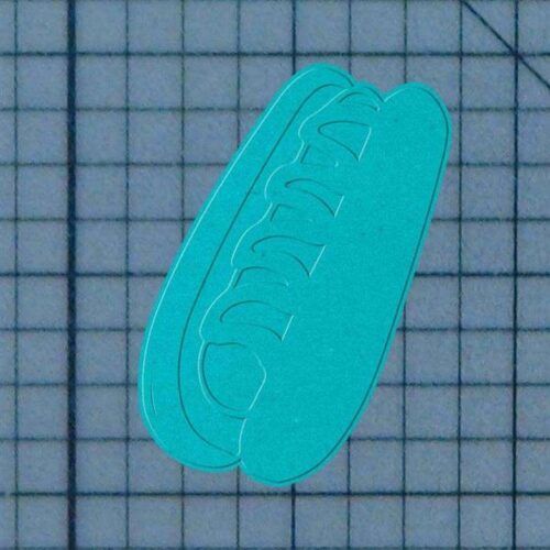 Hotdog 227-113 Cookie Cutter and Stamp