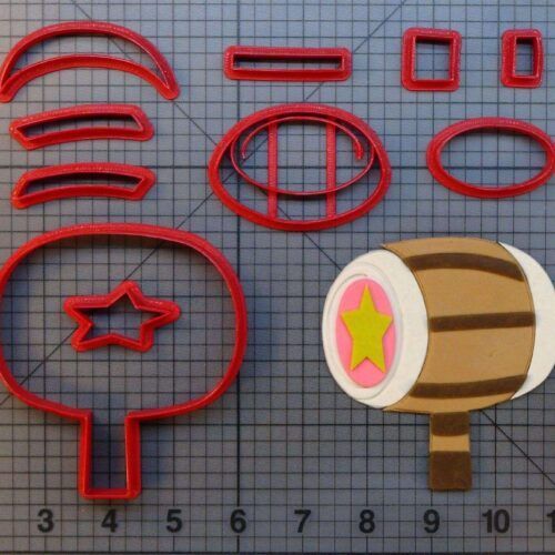 Kirby - King Dedede's Hammer 266-A609 Cookie Cutter Set