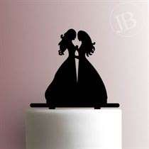 Lesbian Couple 225-587 Cake Topper