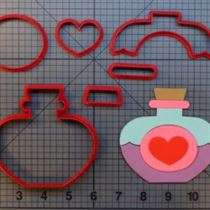 Love Potion 266-A669 Cookie Cutter Set
