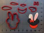 Minnie Mouse Bunny 266-A650 Cookie Cutter Set