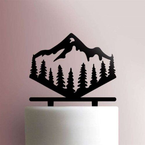 Mountain 225-537 Cake Topper