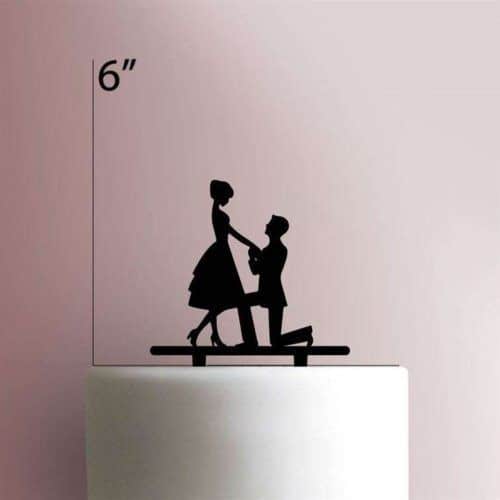 Proposal 225-569 Cake Topper