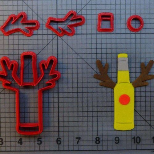 Rein-beer 266-A559 Cookie Cutter Set