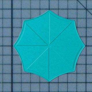 Resident Evil - Umbrella Logo 227-713 Cookie Cutter and Stamp