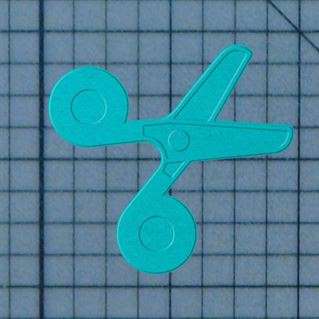 Scissors 227-221 Cookie Cutter and Stamp