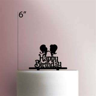 Shimmer and Shine Happy Birthday 225-593 Cake Topper