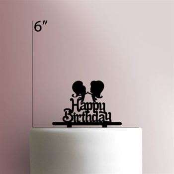 Shimmer and Shine Happy Birthday 225-593 Cake Topper