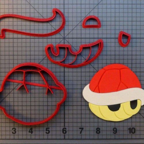 Super Mario - Shell 266-A604 Cookie Cutter Set