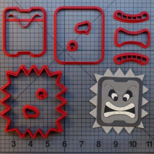 Super Mario - Thwomp 266-A598 Cookie Cutter Set
