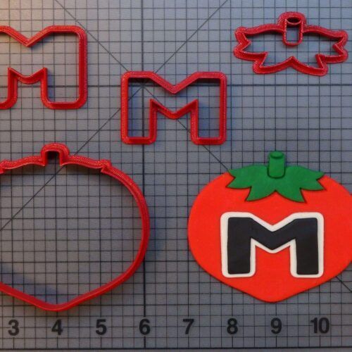 Super Smash Bros - Maxim Tomato 266-A599 Cookie Cutter Set