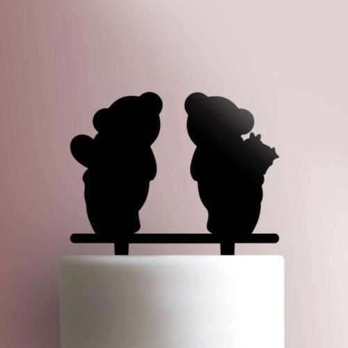 Teddybear Valentines 225-561 Cake Topper
