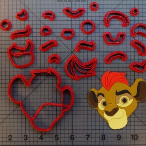 The Lion Guard - Kion 266-A726 Cookie Cutter Set