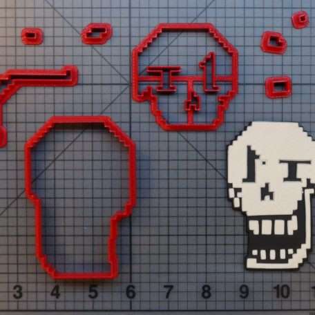 Undertale - Papyrus 266-A680 Cookie Cutter Set