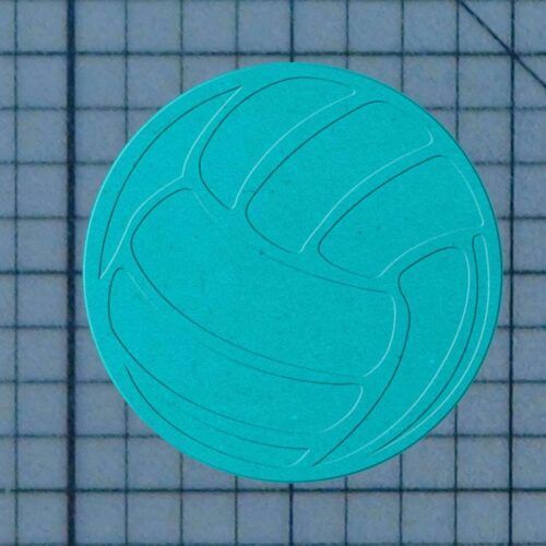 Volleyball 227-208 Cookie Cutter and Stamp