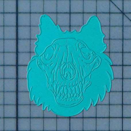 Wolf Skull 227-698 Cookie Cutter and Stamp