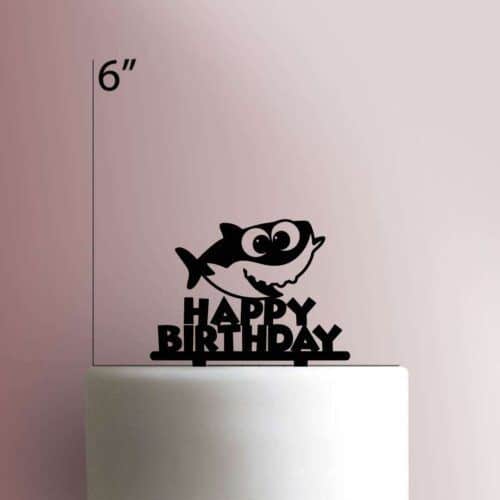 Baby Shark Happy Birthday 225-632 Cake Topper