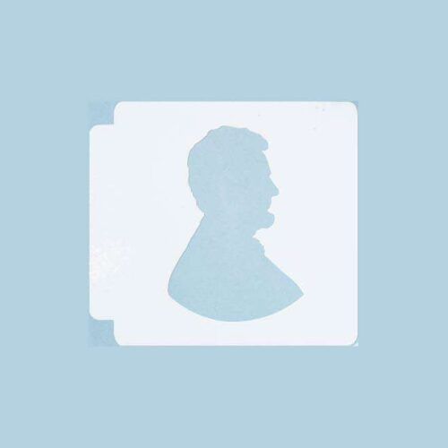 Abraham Lincoln Silhouette 783-A445 Stencil