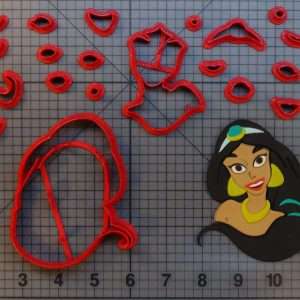 Aladdin - Jasmine 266-A681 Cookie Cutter Set