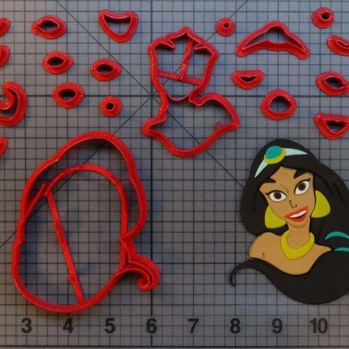 Aladdin - Jasmine 266-A681 Cookie Cutter Set