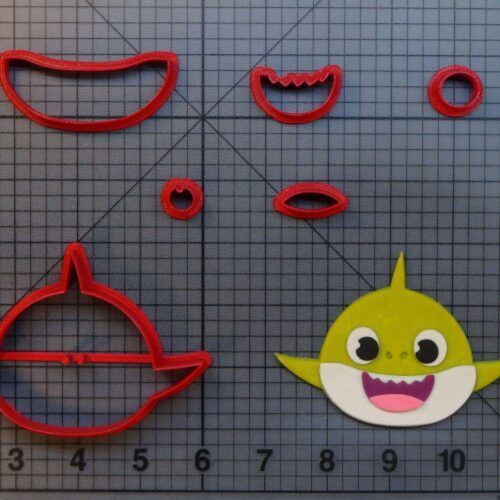 Pinkfong - Baby Shark 266-A852 Cookie Cutter Set (4 inch)