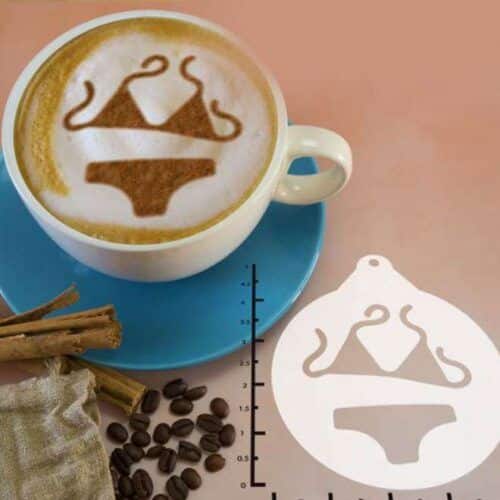 Bikini 263-075 Latte Art Stencil