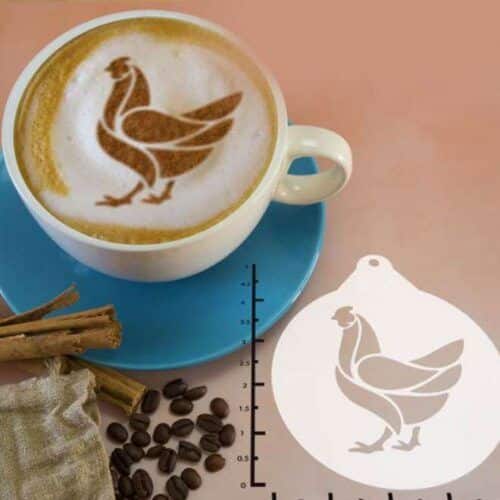 Chicken 263-066 Latte Art Stencil