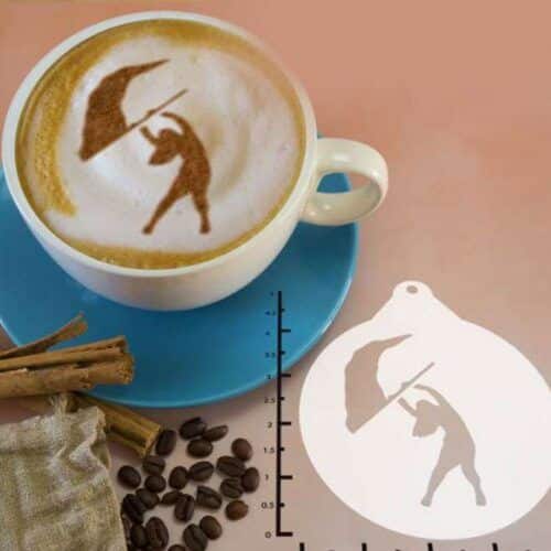 Color Guard 263-079 Latte Art Stencil