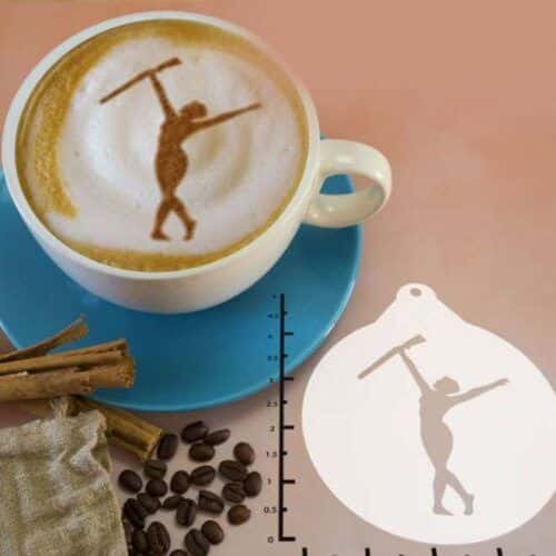 Color Guard 263-080 Latte Art Stencil