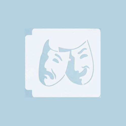 Comedy and Tragedy 783-A509 Stencil