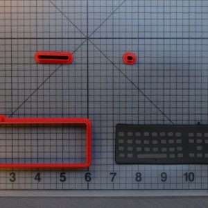 Computer Keyboard 266-A866 Cookie Cutter Set