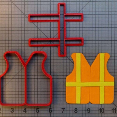 Construction Vest 266-A714 Cookie Cutter Set