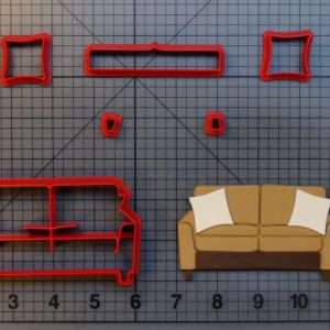 Couch 266-A890 Cookie Cutter Set