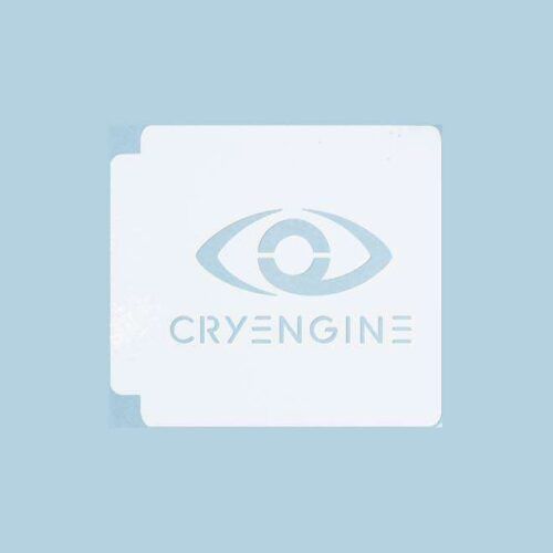 Cry Engine Logo 783-A595 Stencil