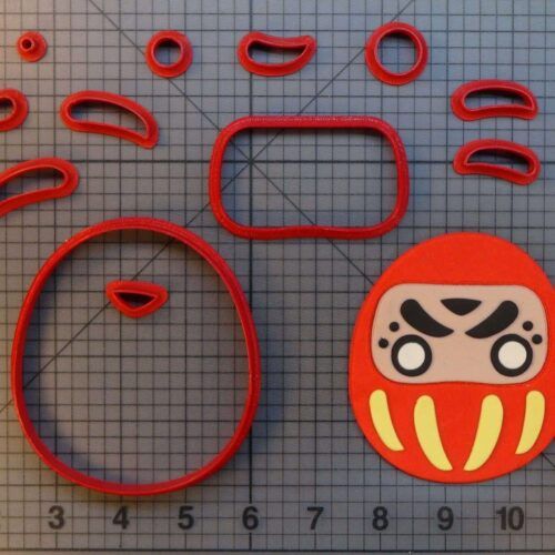 Daruma 266-A719 Cookie Cutter Set